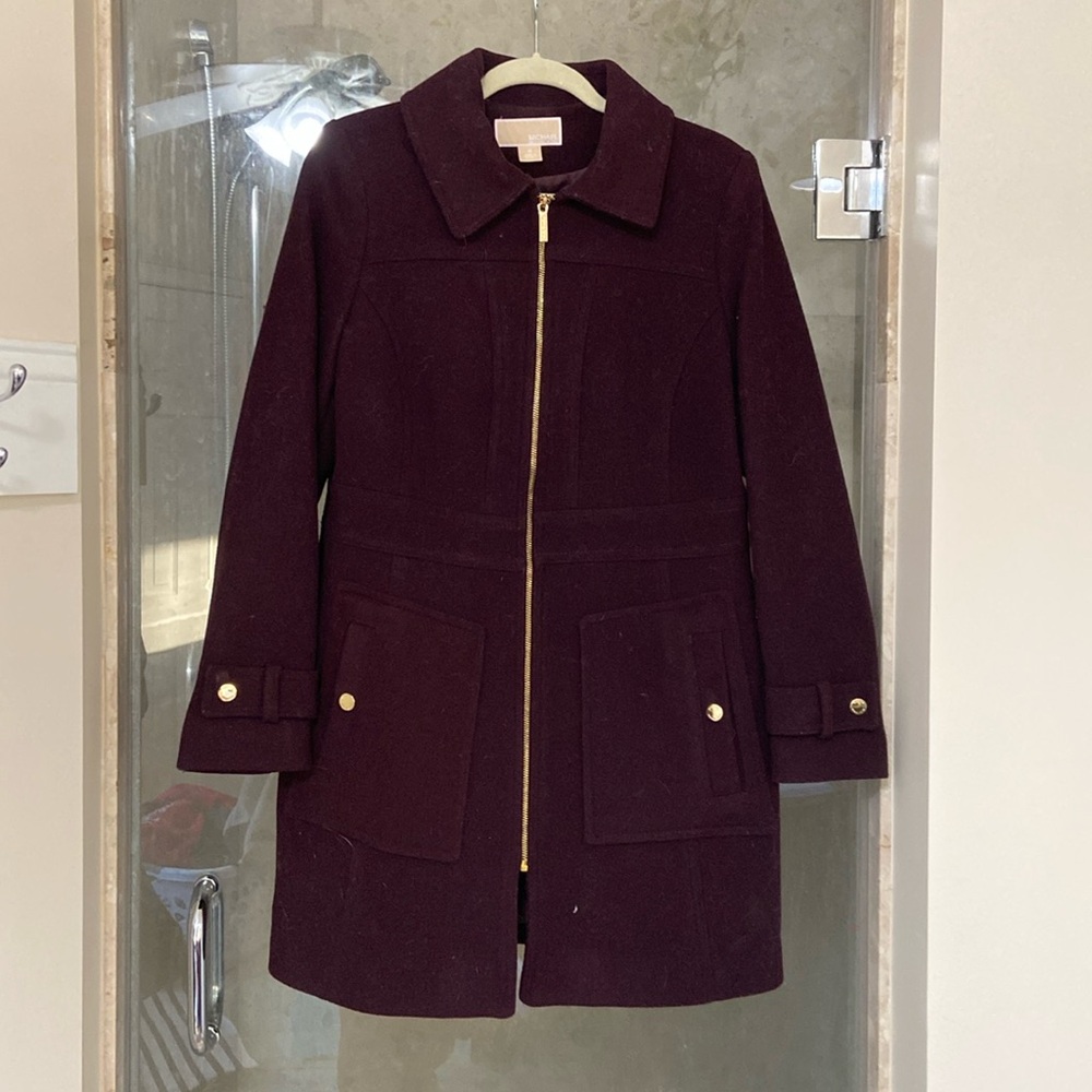 Michael Kors Wool Blend Coat